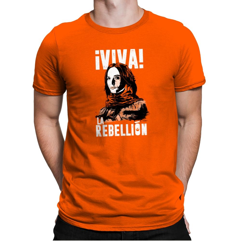 Viva La Rebellion Exclusive - Mens Premium T-Shirts RIPT Apparel Small / Classic Orange