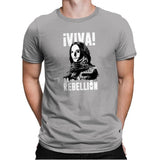 Viva La Rebellion Exclusive - Mens Premium T-Shirts RIPT Apparel Small / Light Grey