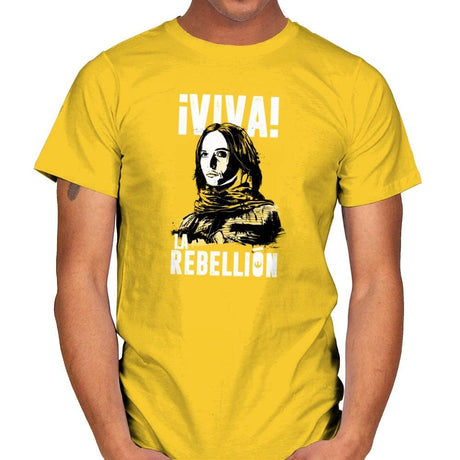 Viva La Rebellion Exclusive - Mens T-Shirts RIPT Apparel Small / Daisy