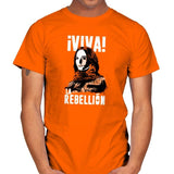 Viva La Rebellion Exclusive - Mens T-Shirts RIPT Apparel Small / Orange
