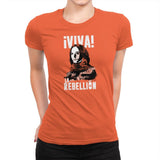 Viva La Rebellion Exclusive - Womens Premium T-Shirts RIPT Apparel Small / Classic Orange