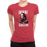 Viva La Rebellion Exclusive - Womens Premium T-Shirts RIPT Apparel Small / Red