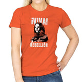Viva La Rebellion Exclusive - Womens T-Shirts RIPT Apparel Small / Orange