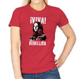 Viva La Rebellion Exclusive - Womens T-Shirts RIPT Apparel Small / Red