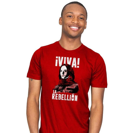 Viva La Rebellion - Mens T-Shirts RIPT Apparel Small / Red