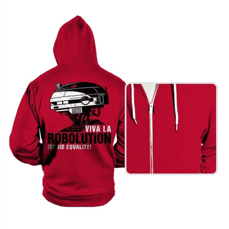 Viva la Robolution - Hoodies Hoodies RIPT Apparel