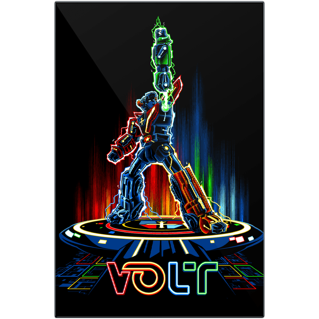 Volt-Tron - Exclusive - Metal Prints Metal Prints RIPT Apparel 24x36 inch