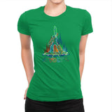 Volt-Tron Exclusive - Womens Premium T-Shirts RIPT Apparel Small / Kelly Green