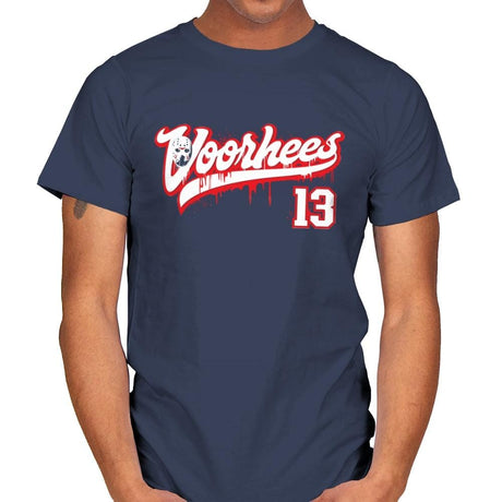 Voorhees 13 - Mens T-Shirts RIPT Apparel Small / Navy