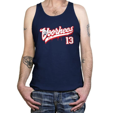 Voorhees 13 - Tanktop Tanktop RIPT Apparel X-Small / Navy