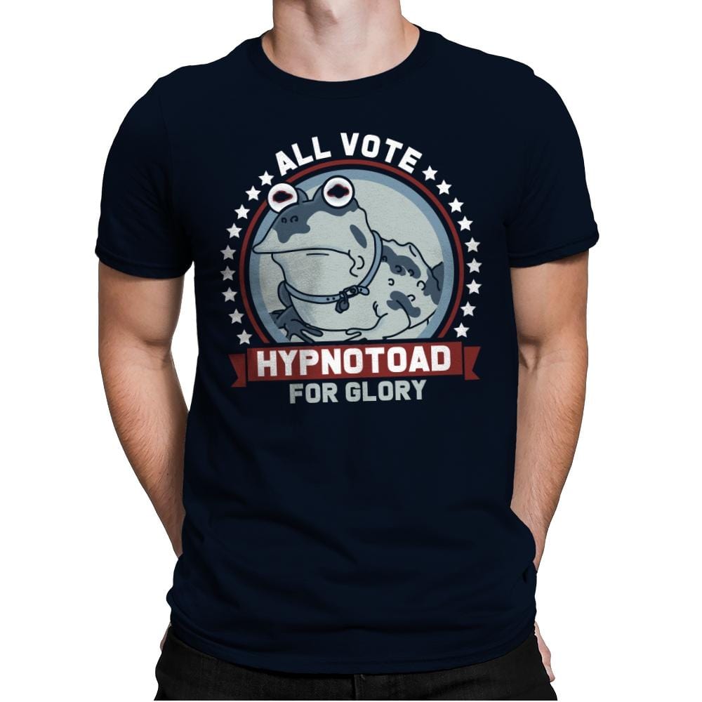Vote For Glory - Mens Premium T-Shirts RIPT Apparel Small / Midnight Navy