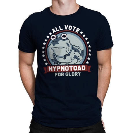 Vote For Glory - Mens Premium T-Shirts RIPT Apparel Small / Midnight Navy
