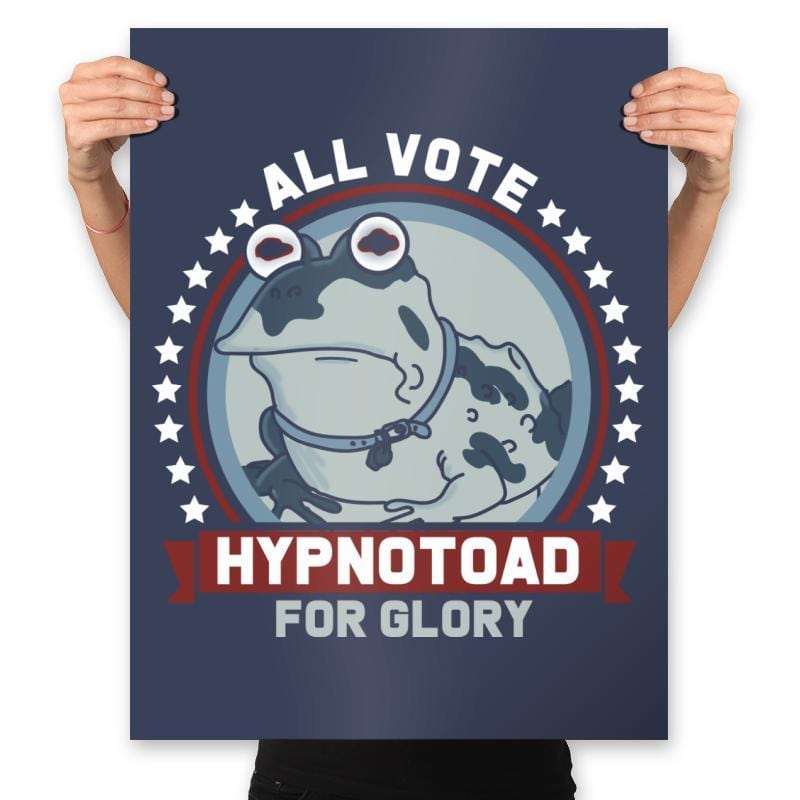 Vote For Glory - Prints Posters RIPT Apparel 18x24 / Navy