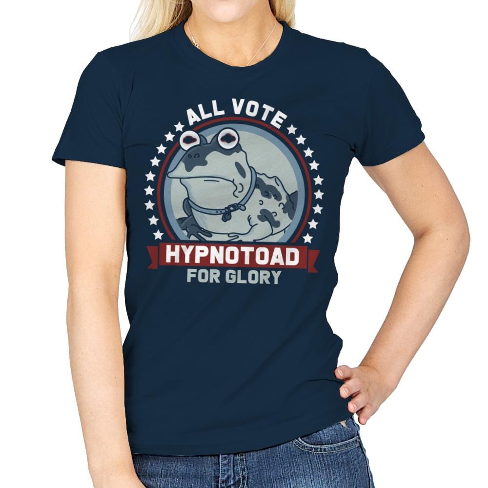 Vote For Glory - Womens T-Shirts RIPT Apparel Small / Navy