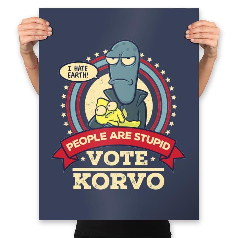 Vote Korvo 2020 - Prints Posters RIPT Apparel 18x24