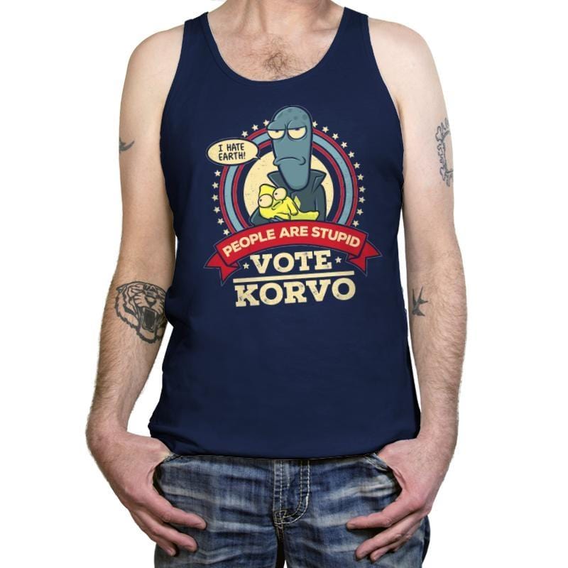 Vote Korvo 2020 - Tanktop Tanktop RIPT Apparel X-Small