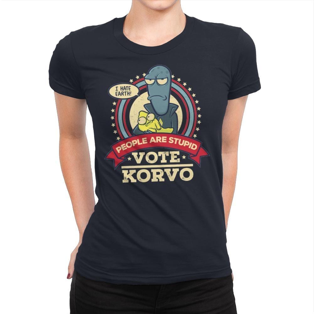 Vote Korvo 2020 - Womens Premium T-Shirts RIPT Apparel
