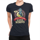 Vote Korvo 2020 - Womens Premium T-Shirts RIPT Apparel