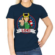 Vote Loki - Womens T-Shirts RIPT Apparel Small / Navy