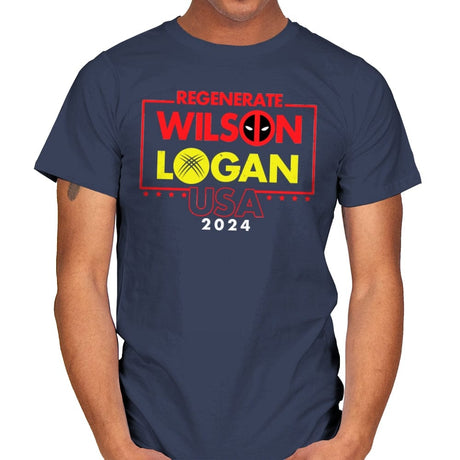 Vote Mutants 2024 - Mens T-Shirts RIPT Apparel Small / Navy
