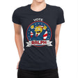 Vote Ralph - Womens Premium T-Shirts RIPT Apparel Small / Midnight Navy