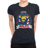 Vote Ralph - Womens Premium T-Shirts RIPT Apparel Small / Midnight Navy