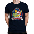 Vote Scorpio - Mens Premium T-Shirts RIPT Apparel Small / Midnight Navy