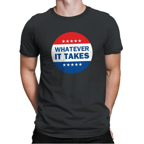 Vote-ver - Mens Premium T-Shirts RIPT Apparel Small / Heavy Metal