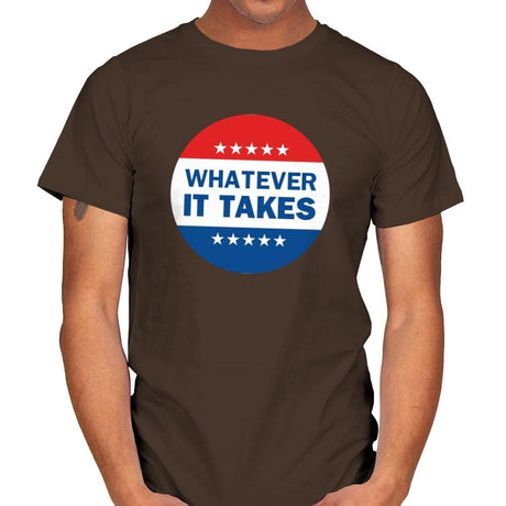 Vote-ver - Mens T-Shirts RIPT Apparel Small / Dark Chocolate