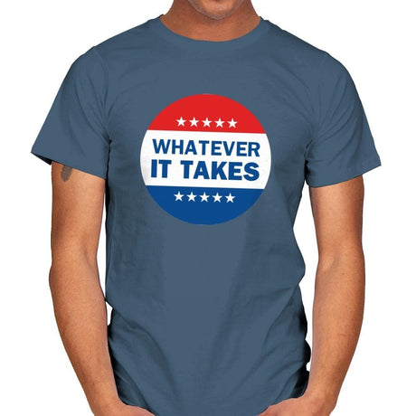 Vote-ver - Mens T-Shirts RIPT Apparel Small / Indigo Blue