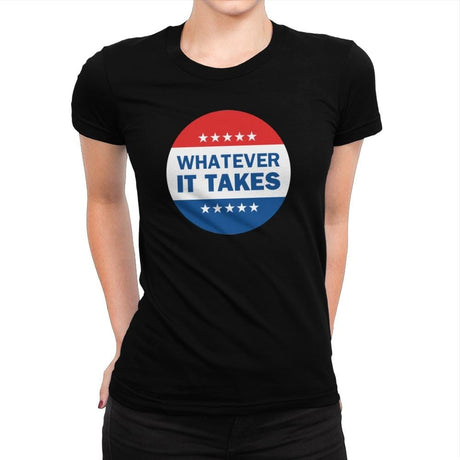 Vote-ver - Womens Premium T-Shirts RIPT Apparel Small / Indigo