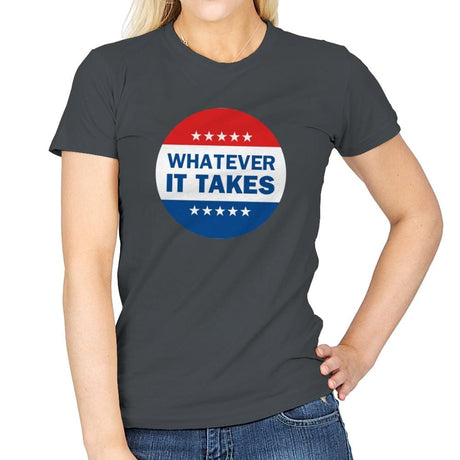 Vote-ver - Womens T-Shirts RIPT Apparel Small / Charcoal