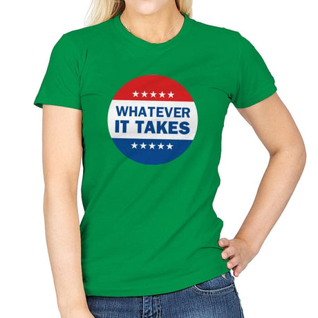 Vote-ver - Womens T-Shirts RIPT Apparel Small / Irish Green