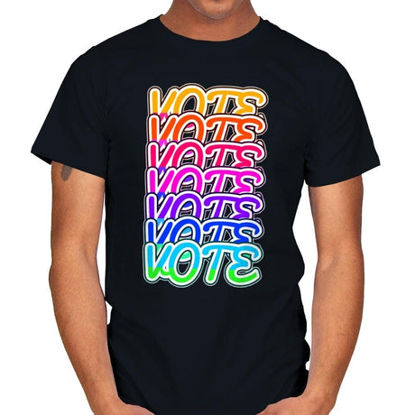 Vote Vote Vote - Mens T-Shirts RIPT Apparel Small / Black