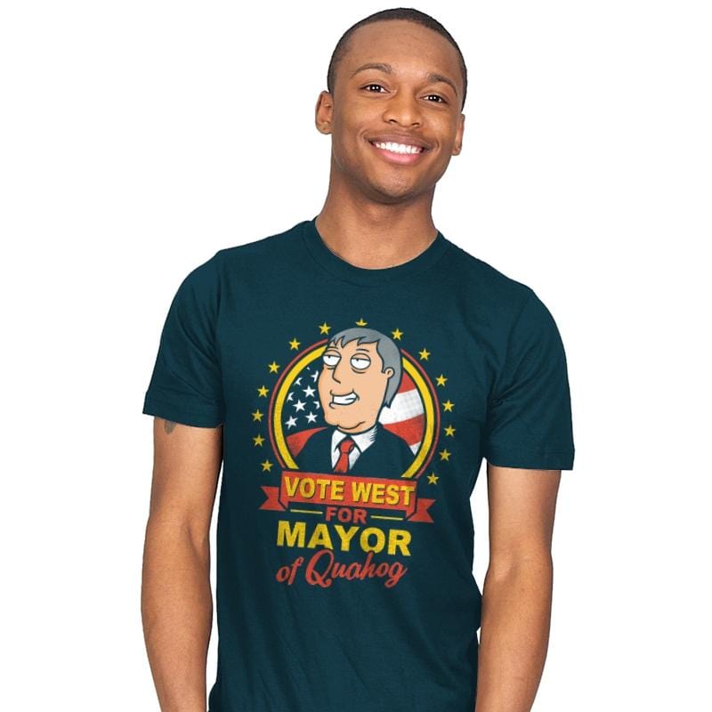 Vote West - Mens T-Shirts RIPT Apparel