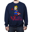 Vought-Tec - Crew Neck Sweatshirt Crew Neck Sweatshirt RIPT Apparel Small / Navy
