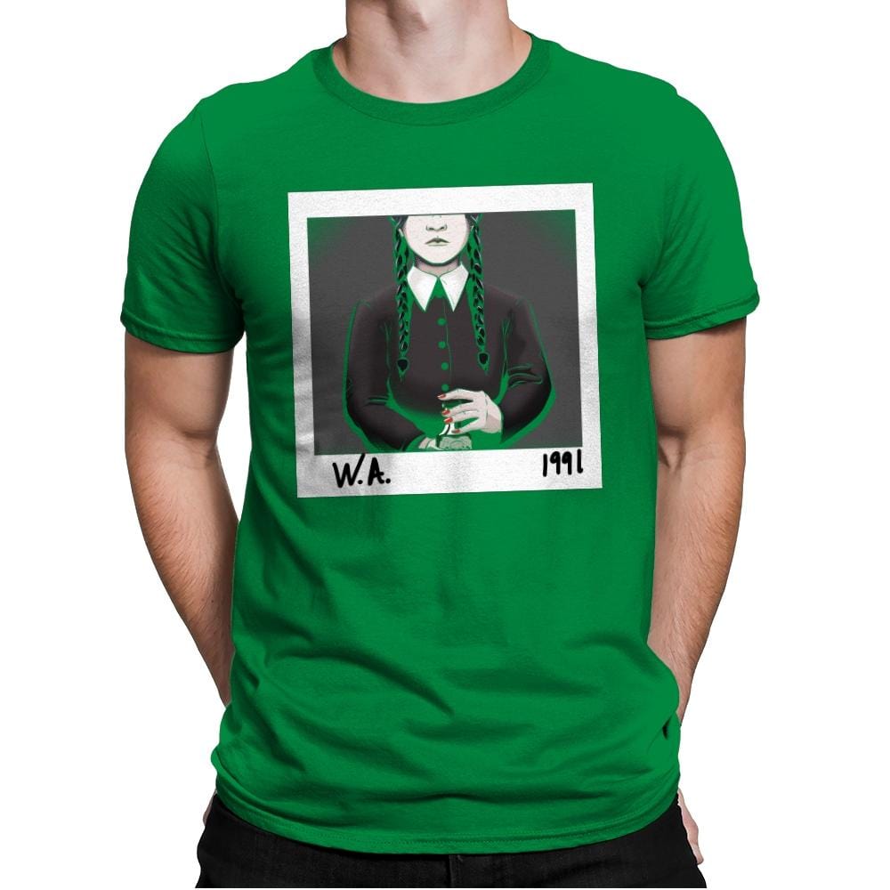 W.A. 1991 - Mens Premium T-Shirts RIPT Apparel Small / Kelly Green