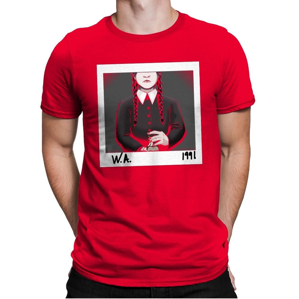 W.A. 1991 - Mens Premium T-Shirts RIPT Apparel Small / Red