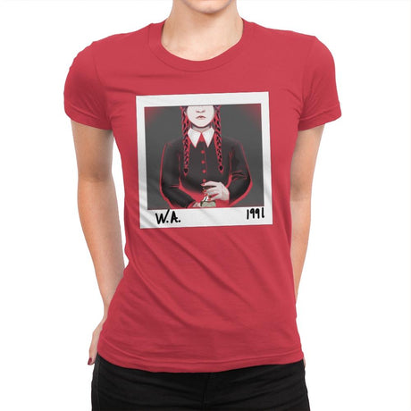 W.A. 1991 - Womens Premium T-Shirts RIPT Apparel Small / Red