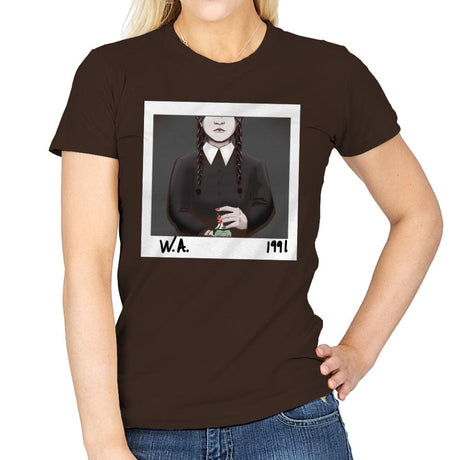 W.A. 1991 - Womens T-Shirts RIPT Apparel Small / Dark Chocolate