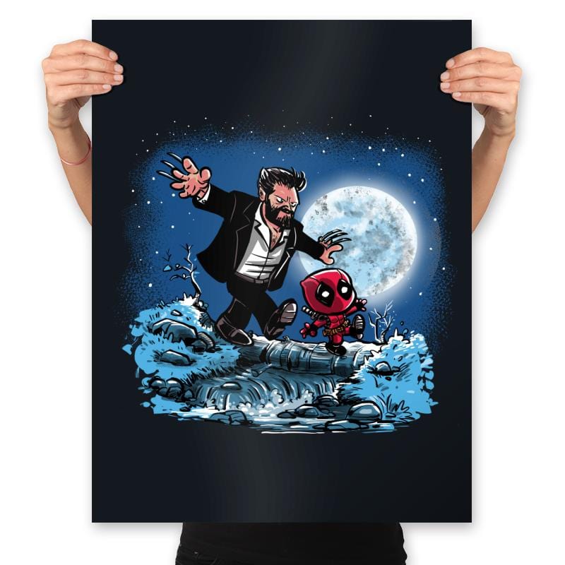 Wade and Logan - Prints Posters RIPT Apparel 18x24 / Black