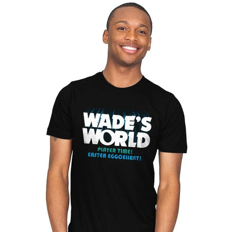 Wade's World - Mens T-Shirts RIPT Apparel Small / Black