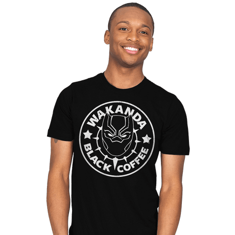 Wakanda Black Coffee - Mens T-Shirts RIPT Apparel