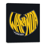Wakanda Forever - Canvas Wraps Canvas Wraps RIPT Apparel 16x20 / Black