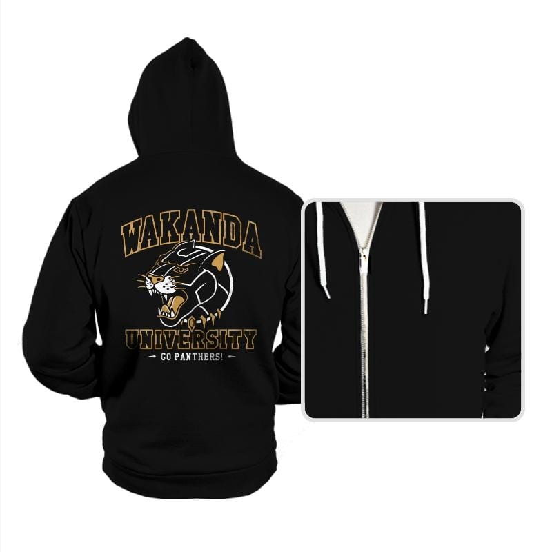 Wakanda University - Hoodies Hoodies RIPT Apparel