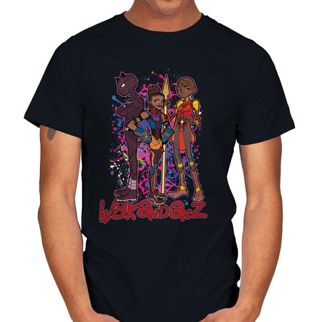Wakandanz - Mens T-Shirts RIPT Apparel Small / Black