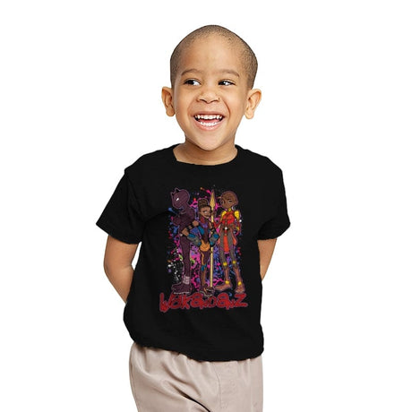 Wakandanz - Youth T-Shirts RIPT Apparel X-small / Black