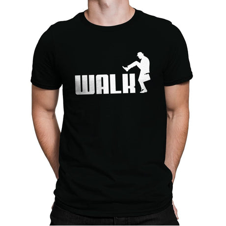 Walk - Mens Premium T-Shirts RIPT Apparel Small / Black