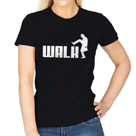 Walk - Womens T-Shirts RIPT Apparel Small / Black