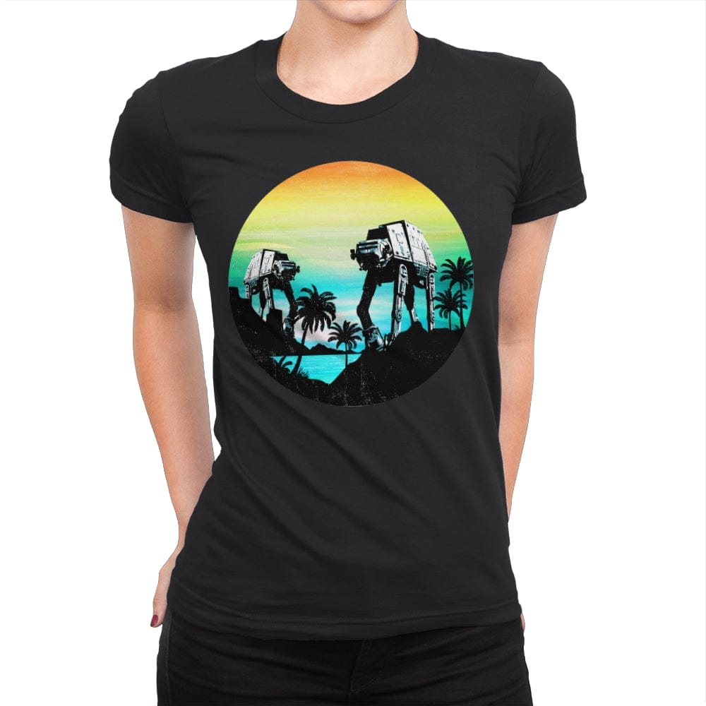 Walker Adventure - Womens Premium T-Shirts RIPT Apparel Small / Black
